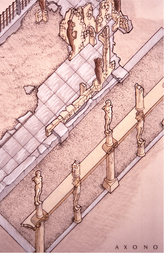 Axonometric detail.