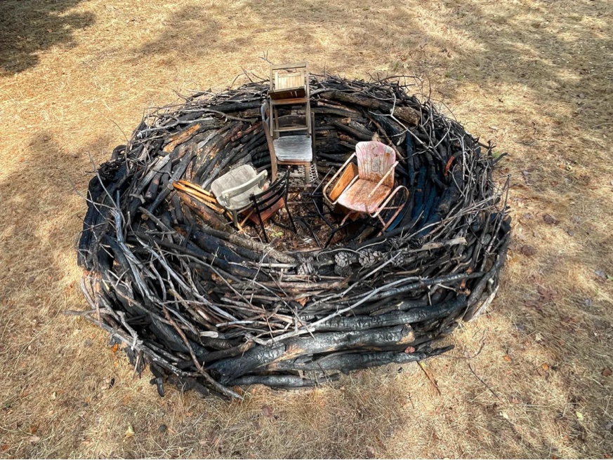 aerial view of installation